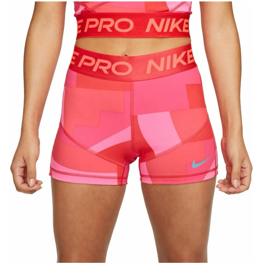 NWT Nike Women's Red and Pink Athletic Shorts